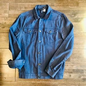 HM Denim Jacket in Blue Grey